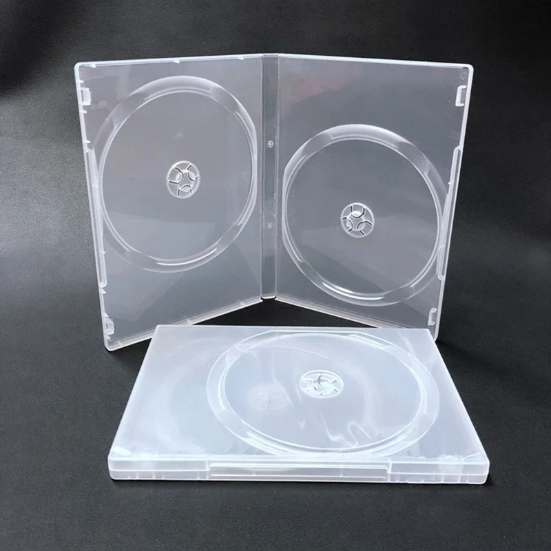 Double CD Blu Ray DVD Disc Box Dual Pack BD Case