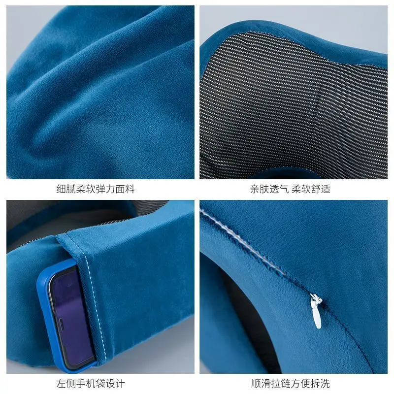 وسادة سفر ناعمة على شكل حرف U للسفر والرعاية الصحي...