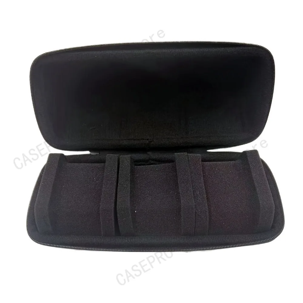 Luxury Shock-Resistant Watch Travel Case with Secure 3-Slot Storage