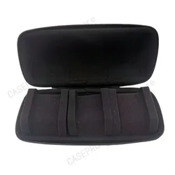 Luxury Shock-Resistant Watch Travel Case with Secure 3-Slot Storage (Black)