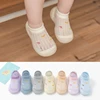 Children's Walking Shoes Baby Floor Shoes Baby Socks Shoes Non Slip Indoor Soft Sole Mesh Surface Thin Sandals One Foot Pedal 1