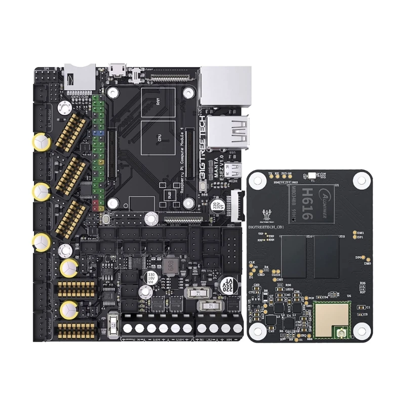 

H4GA Manta E3EZ + CB1 -V2.2 Board Control Board for Ender-3/-V2/ , BIQU-B1 3D Printer Silent Controller Mainboard