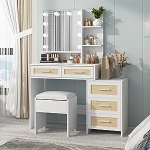 Vanity Desk Front View