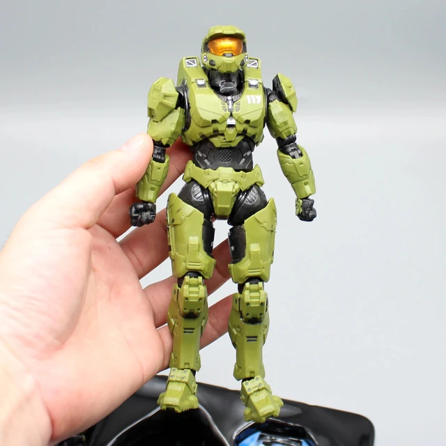 Iron Man Action Figure Halo Figure, Oveable Fighting Sergeant Halo