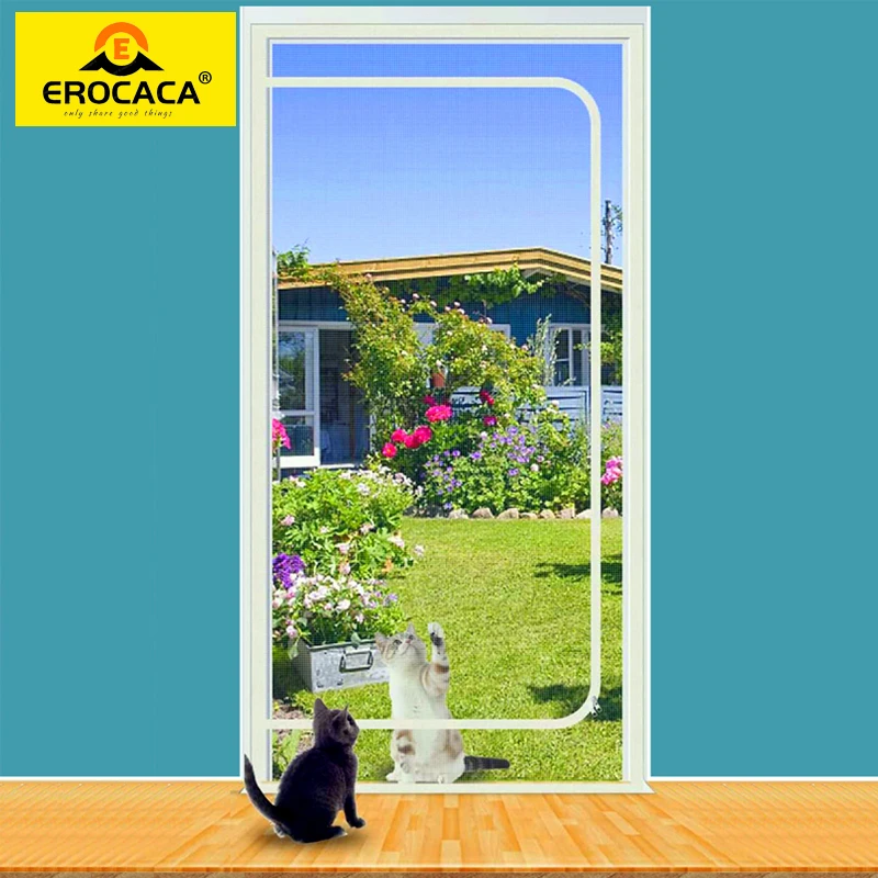 Screens Doors Open Mesh Screen Door Zipper Screen Door Mesh Size