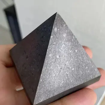 Natural Shungite Pyramid – Energy Healing Tower