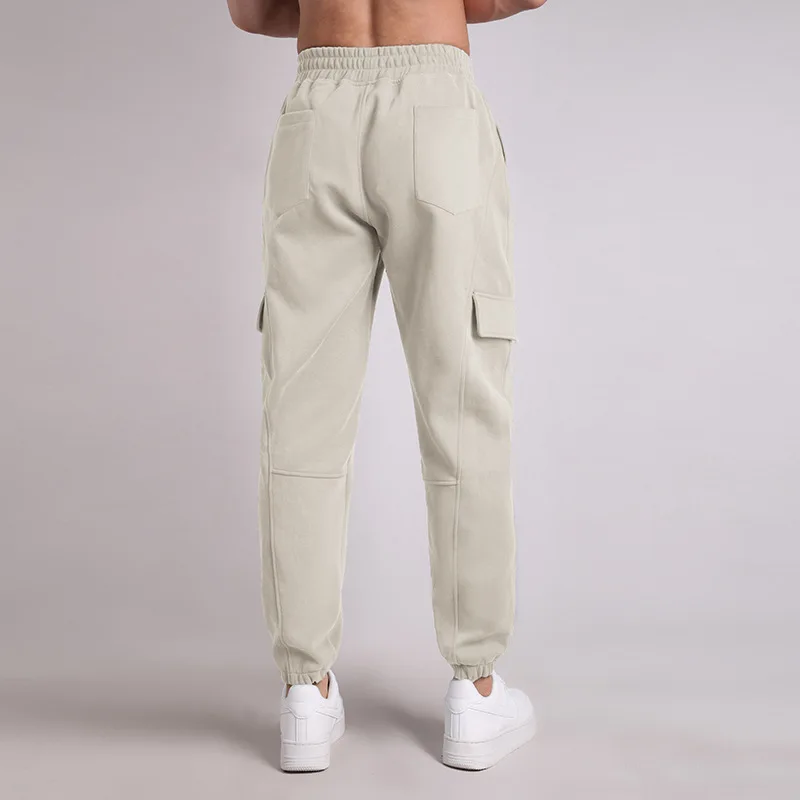 Work clothes multiple pockets sports leisure outdoor and sanitary pants cargo pants joggers baggy hosen men clothing