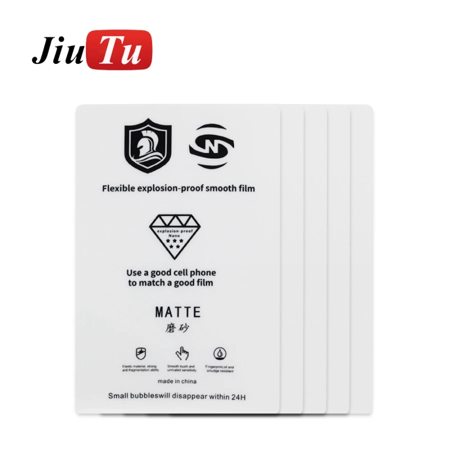 

Popular Smart HD Hydrogel Film For Mobile Phone Front Screen Back Cover Camera Lens Protective Film Cutting Machine