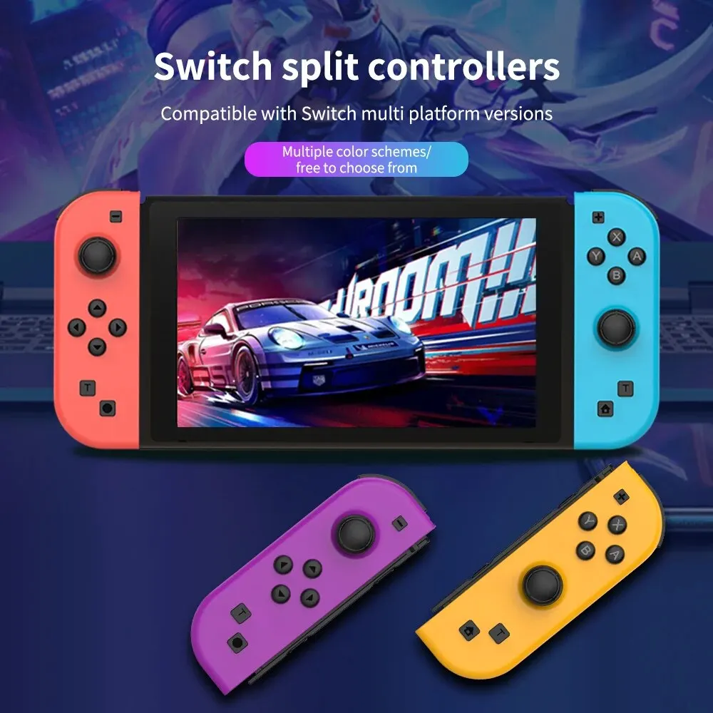 Game Controller Joy Pad Joycons For Nintendo Switch Joystick Wireless Game Console Turbo Wake Up Function