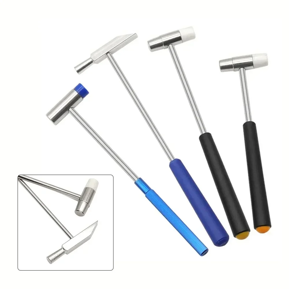 Mini Hammer 150/185/177/198mm Double Head For DIY Jewelry Watch Repair