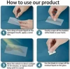 5PCS Car Window Seal Windshield Repair Kit Windscreen Repairman Glass Restoration Cracked Glass Glue Repair Kit 6