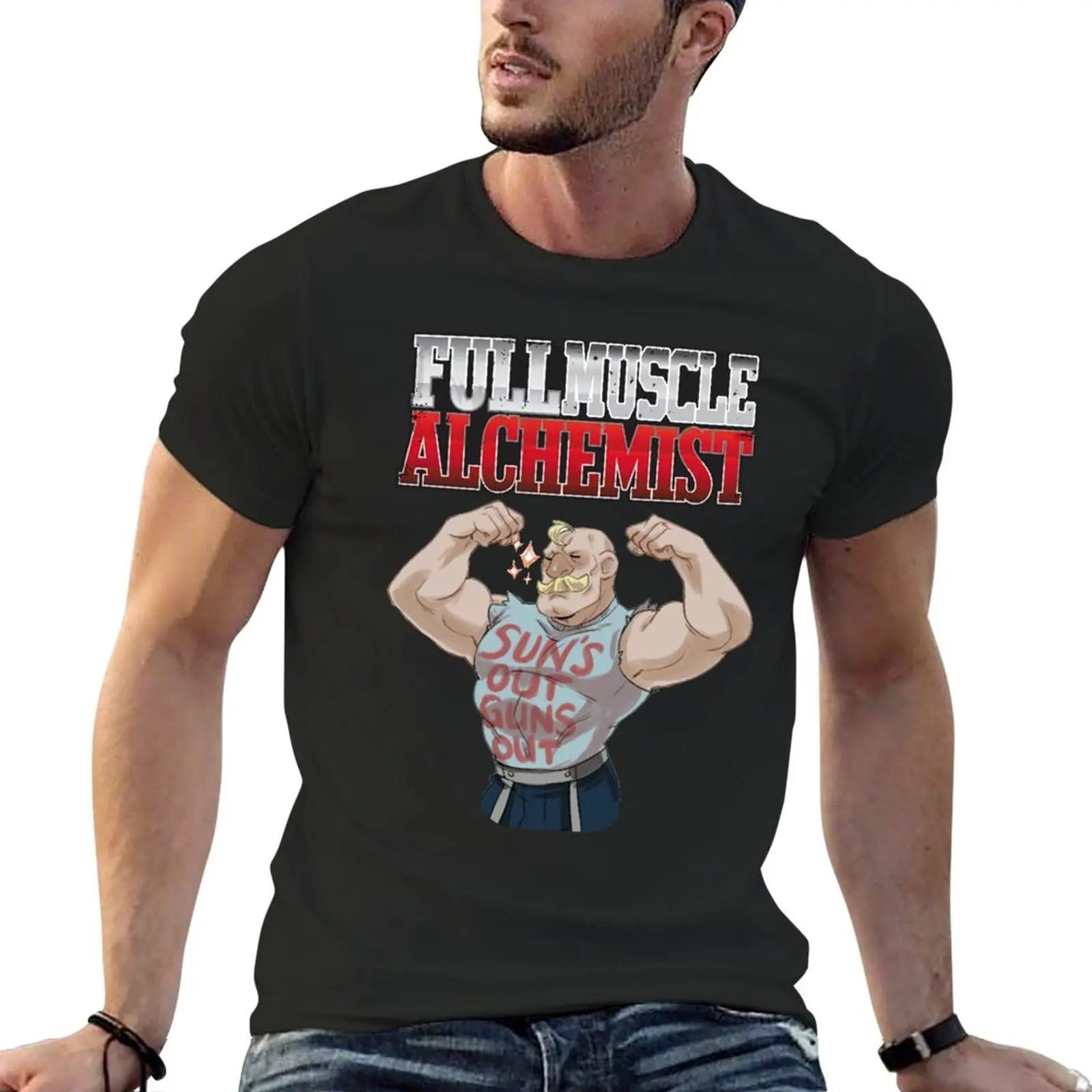 

Full Muscle Alchemist T-Shirt tops cute clothes black t shirts for men