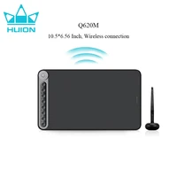 Huion Inspiroy Dial Q620M Graphic Tablet Wireless Drawing Digital Pen Tablet 8 Programmable Press Keys 8192 Levels Pressure Styl 1