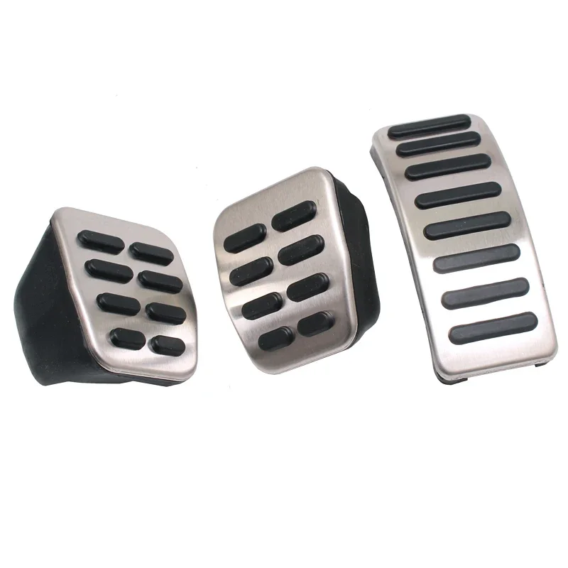 Car Pedals Stainless Steel Pad Foot Rest Car Styling FOR Volkswagen Polo VW Golf 4 Bora Beetle RSi GTI R32 Audi A3 SEAT