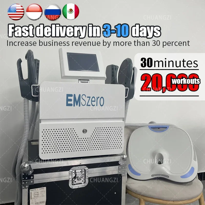 

DLS-EMSlim NEO EMS-zero Body Shaping Machine EMS HIEMT Sculpting Device Contouring Electromagnetic Stimulation