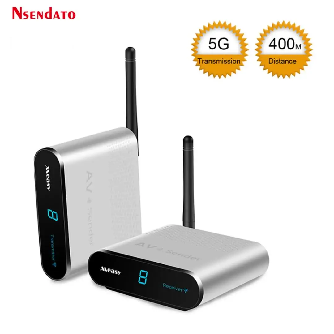 Receiver Av Goliton® Wireless AV TV Audio Video Transmitter