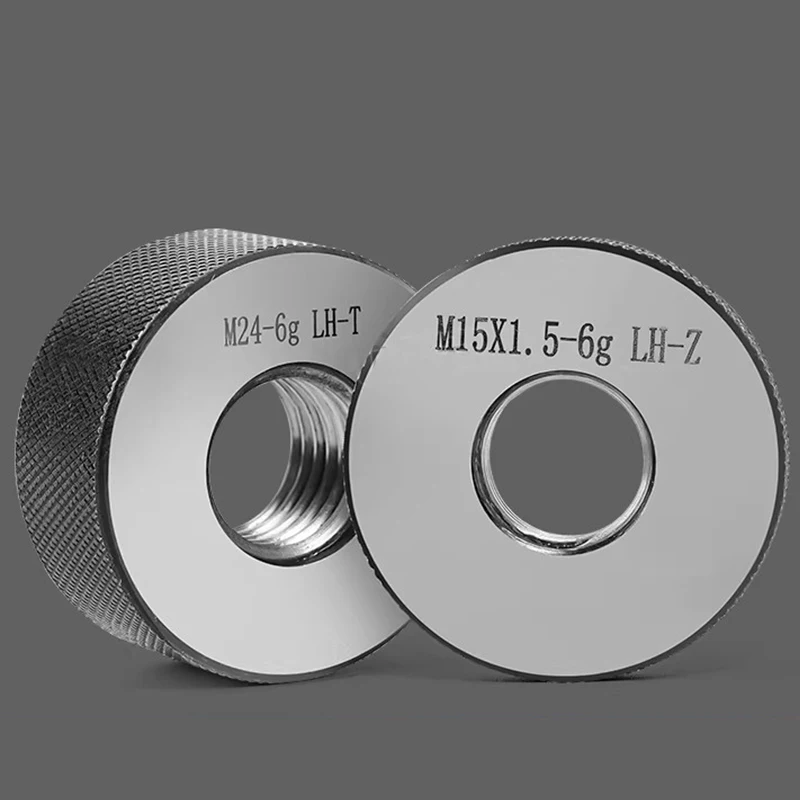 VOKET TAP 1SET(1*GO+1*NOGO) 6g 왼손잡이용 M40-M47 미터법 왼쪽 미세 나사산 링 게이지 측정 도구X0.5/0.75/1/1.25/1.5/2/3