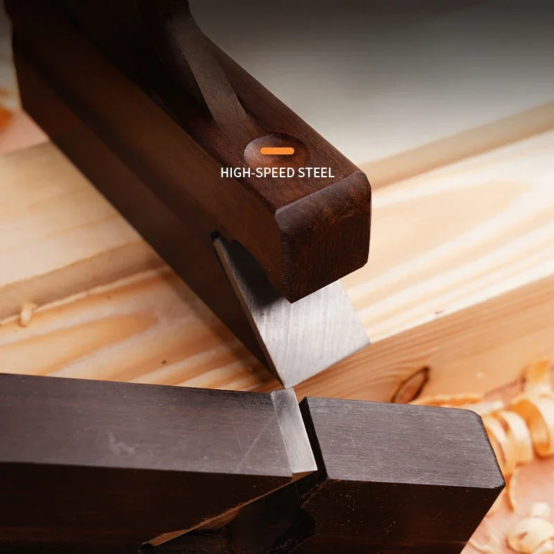Single Wire Pull Planer High-speed Steel Carpentry DIY Wood Fine Trimming Planer European Style Grooving Plane Carpenter's Tools woodworking hand tools wood trimming tool