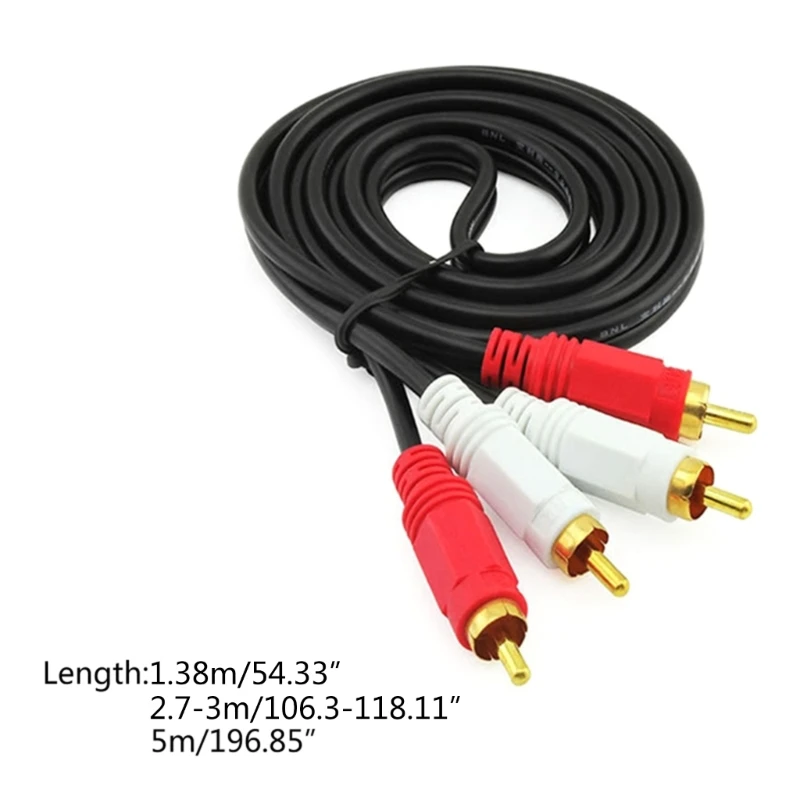 1.5m 5m 2RCA  2RCA   ׷ AUX RCA  ̺ Ʈ DVD Ŀ ü ׼