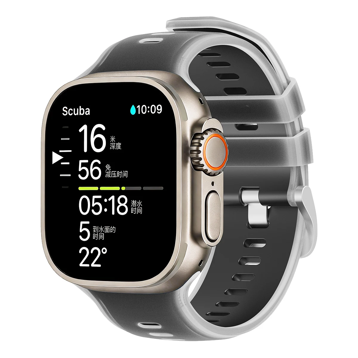 Premium Silicone Watch Strap - Flexible and Durable Wristband Accessory