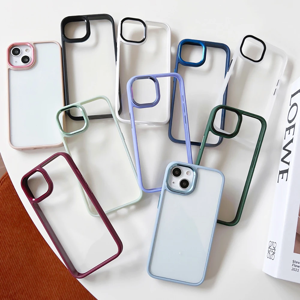 

10 шт., прозрачный силиконовый чехол для iPhone 14, 13, 12, 11 Pro Max