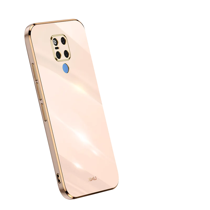 Luxury Square Plating Shockproof TPU Silicone Case
