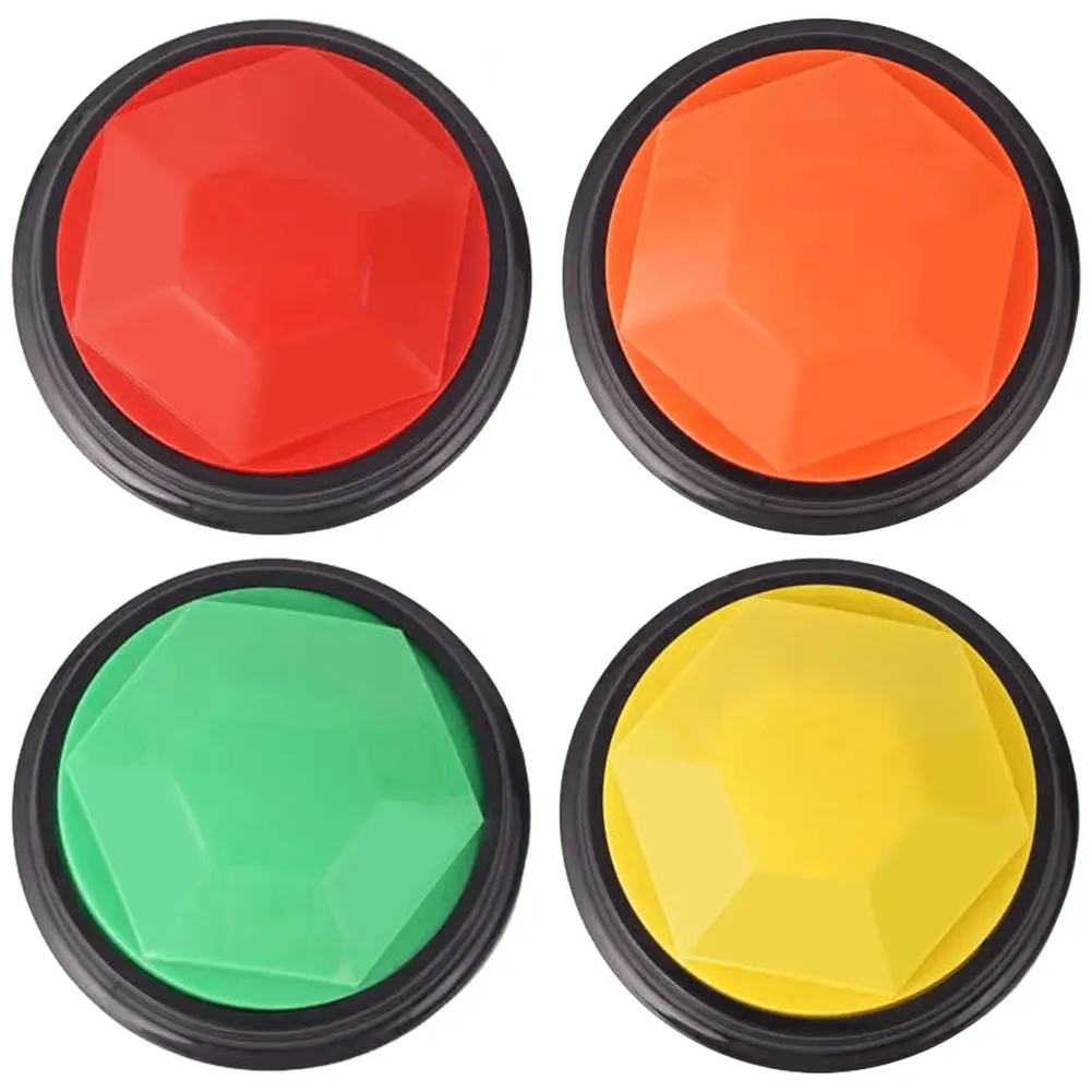 Pet Talking Toys Recordable Pet Interactive Toys Portable Voice Recording Button for Pet Communication