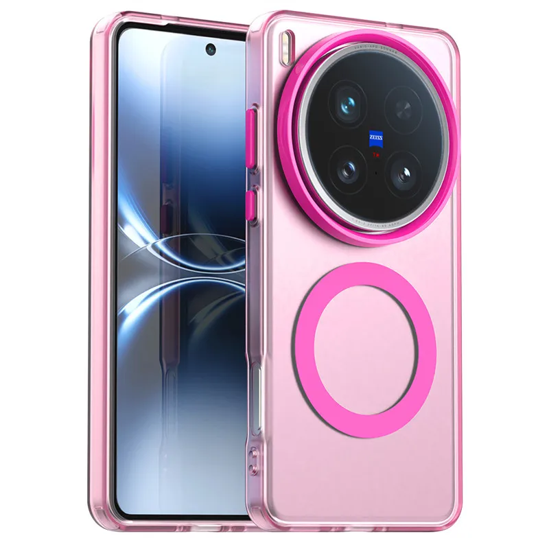 Magnetic Matte PC Phone Case with Magsafe Wireless Charging Compatibility
