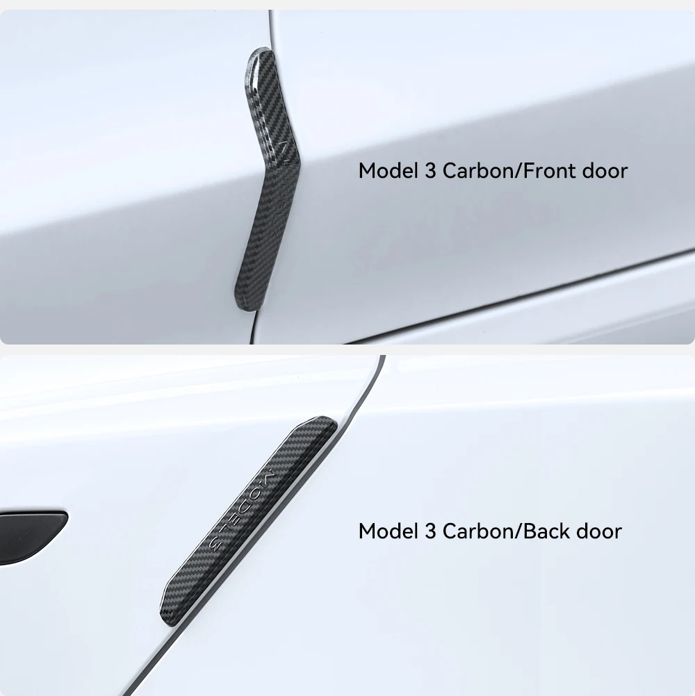 For Tesla Model 3 Y Highland Juniper Door Protector Strip Auto Door Crash Bar Bu