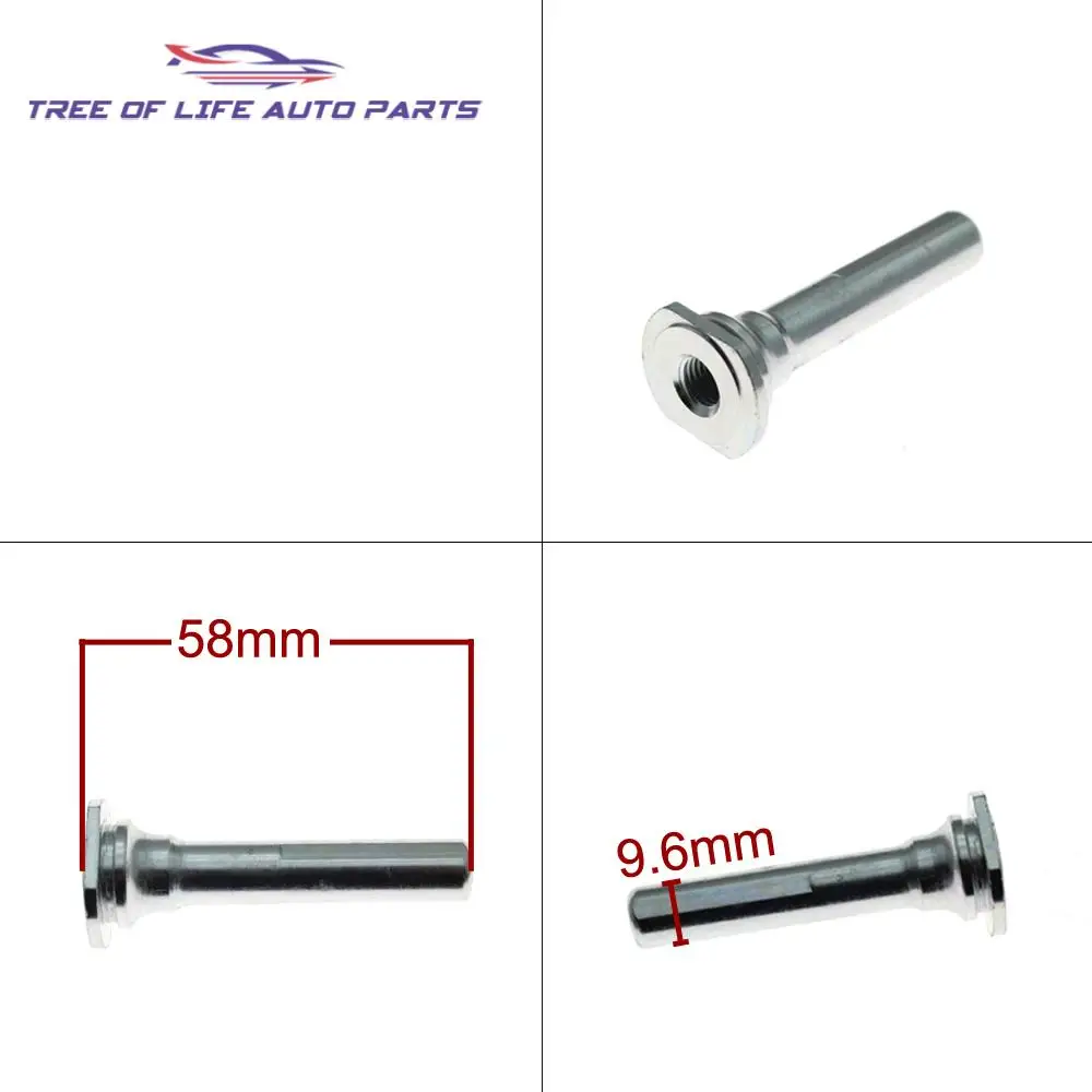 Brake Caliper Guide Sleeve Set Brake Caliper Screw Repair Kit For Chevrolet Aveo Kalos Spark Lacetti Tacuma Optra Estate 93742635 95975167 Guide Sleeve Kit