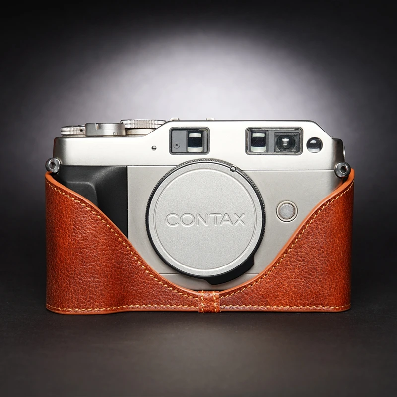 Custodia Per Fotocamera In Vera Pelle Di Vacchetta Per Fotocamera Da Lavoro Manuale Per Custodia Protettiva Per Custodia Protettiva Contax G2 G1