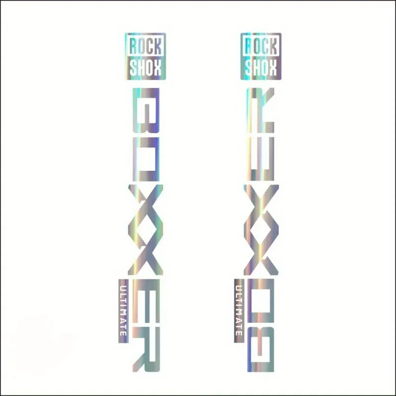 RockShox Boxxer 포크 데칼 방수 및 자외선 차단 PVC 스티커 MTB..