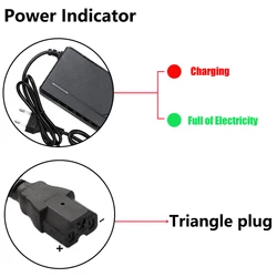 High - Voltage Multi - Range Li - Ion Battery Charger, 5A for Lithium Polymer Packs (Triangle Plug)