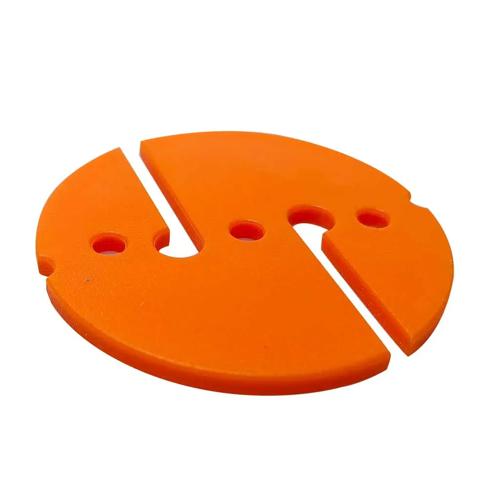Round Circle Dive Line Arrow Marker for Scuba Cave Wreck Technical Diving Safety Rope Line Marker PVC 5