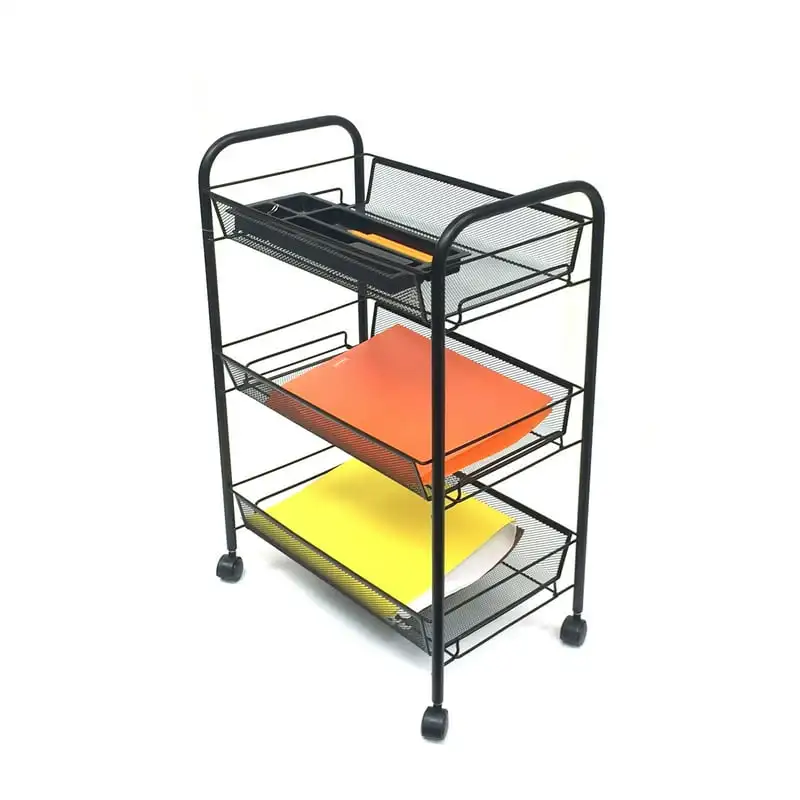 

Tier Multi Purpose Mobile Storage Cart Bogg bag charms Storage rack Cloth hanger Doll stands Under desk cable management Organiz