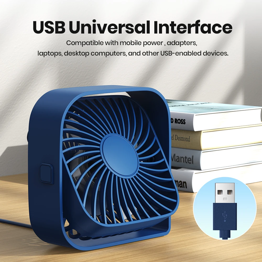 Mini USB Desk Fan 4