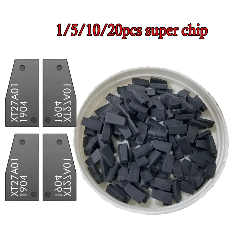 

1/5/10/20pcs Transponder Chip for ID46/40/43/4D/8C/8A/T3/47 Car Key Chip
