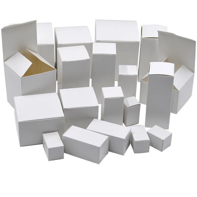 

10Pcs/White Empty Package Paper Packing Box Case For iPhone For Samsung Empty Case Cover Hull
