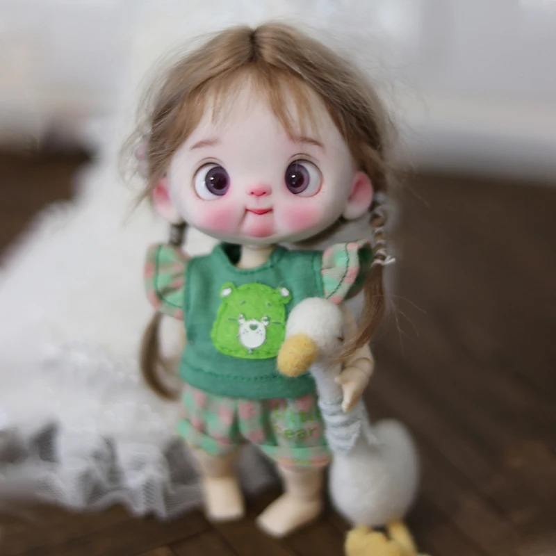 NEW YMY Doll Cat Hand Animal Body Fat Body with Tail Ob11 Body Joint for Gsc Head,1/12bjd,Obitsu 11 Boy Girl Toy Accessories 5