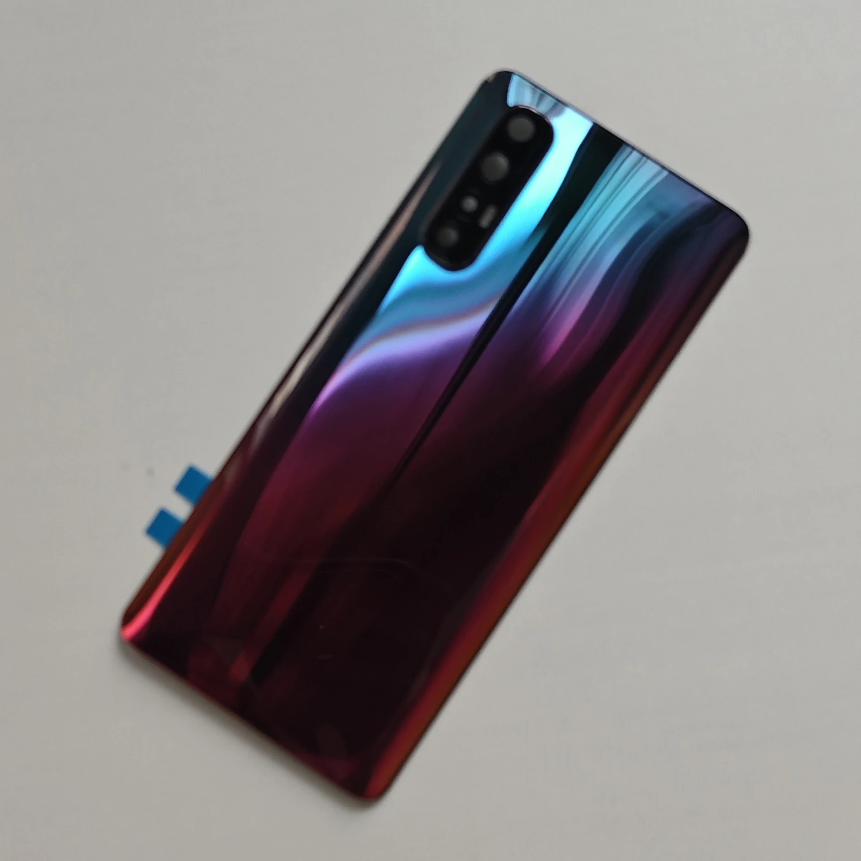 오리지널 Oppo Reno3 Pro 5G 후면 배터리 커버, OPPO Reno 3Pro PCRM00 PCRT00 CPH2009 용 후면 도어 하우징 케이스