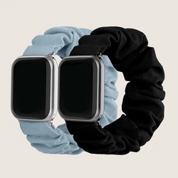 Chic Scrunchie Bands Set - 38 40 41mm (Blue Light Blue)