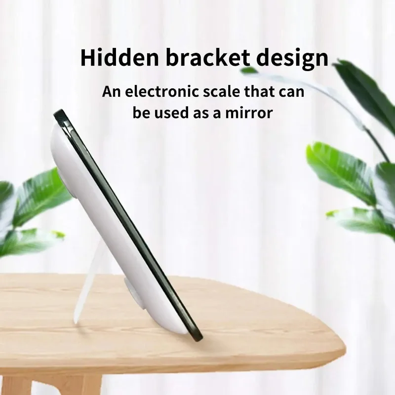 Smart Weighing Scale Travel Portable Body Weight Digital Bathroom Mirror Mini Electronic