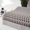 Supportive Pillow for Neck Shoulder Pain Relief 100% Elastic Grid Oversized Cool Ergonomic Pillow with Breathable Cover 4