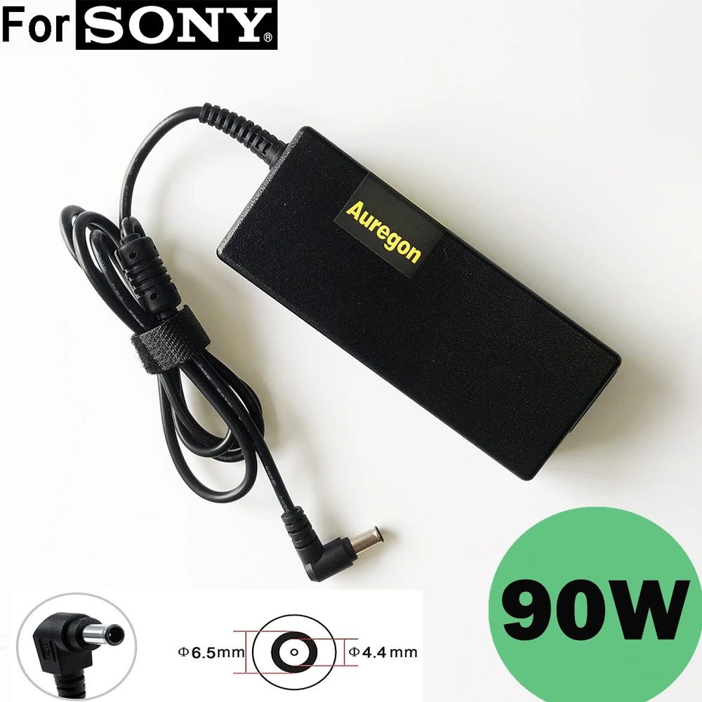 Genuine Original 90W 19.5V Laptop AC Adapter Charger for Sony Vaio VGP