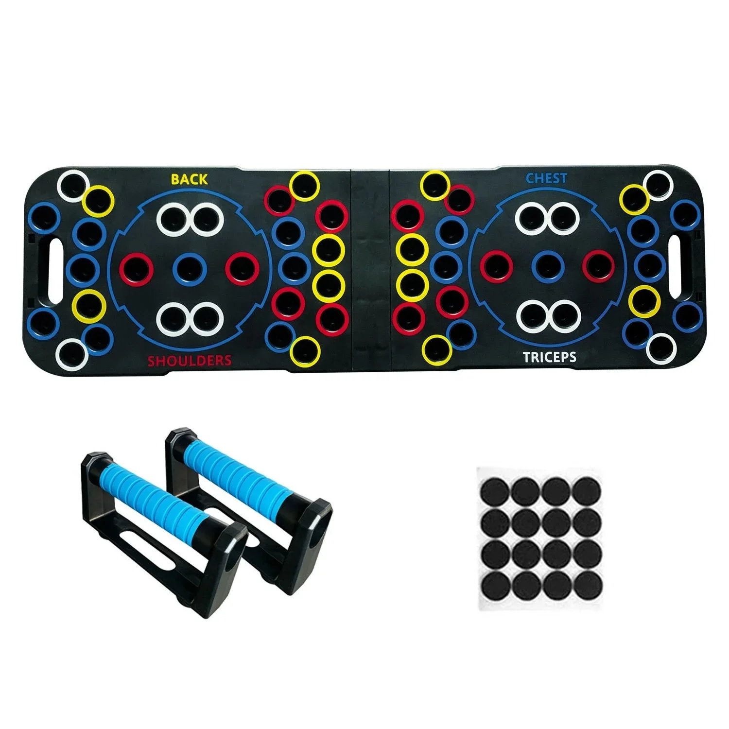 Push-up Bar Plate Multifunctional Foldable Fitness Equipment Push-up Plate Standing Bar Household Gym Equipment