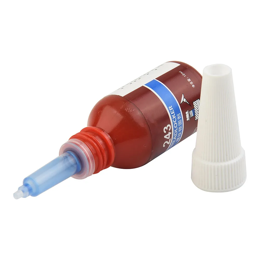 Threadlocker Glue 10ml 243 Medium Strength Anti-pressure Anti-corrosion Blue Locktite Anaerobic Adhesive 243 Sealers anaerobic glue threadlocker glue liquid glue