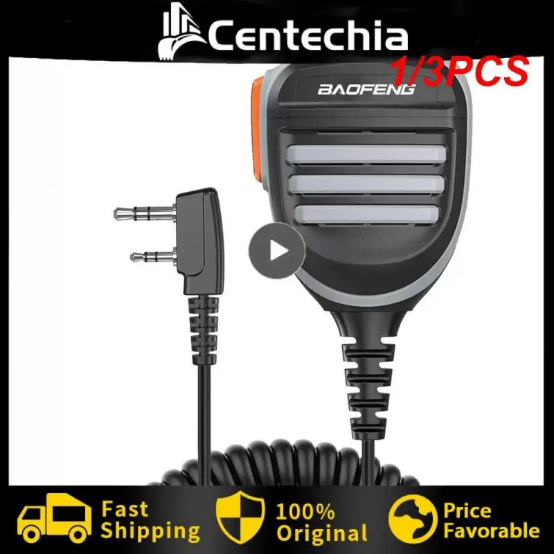 

1/3PCS Baofeng Walkie Talkie Speaker Microphone PTT Mic For Baofeng UV-5R BF-888S UV-82 UV-S9 PLUS UV 13 UV-16 Two Way