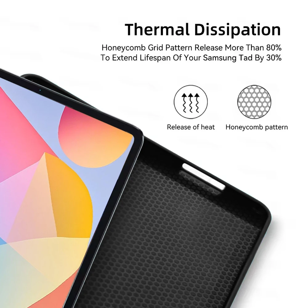 Soft Silicone Flip Smart Cover Tablet Case