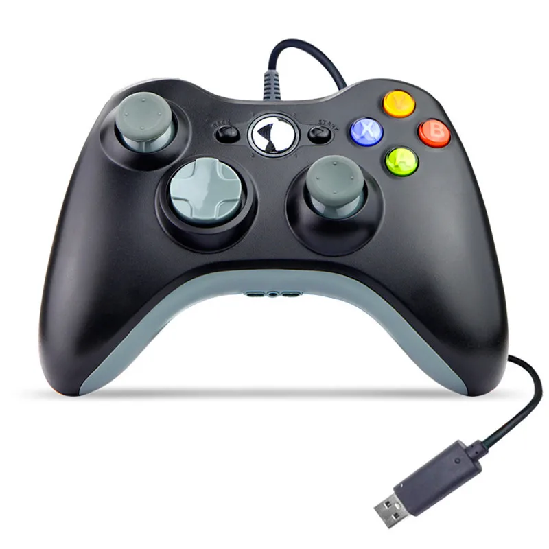 Controller Di Gioco Cablato Per Xbox 360 Joystick Gamepad Ha Jack Per Cuffie Per Xbox 360 Controle Joypad Per Win7/8/10 Pc