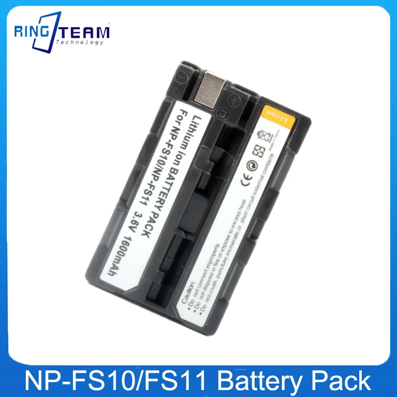 Np-Fs11 Np-Fs10 Batteria Al Litio Ricaricabile Per Sony Cyber-Shot Dsc-F505 F505V Dsc-F55 Dsc-F55V Dsc-P1P20 P30 Np Fs10 Fs11